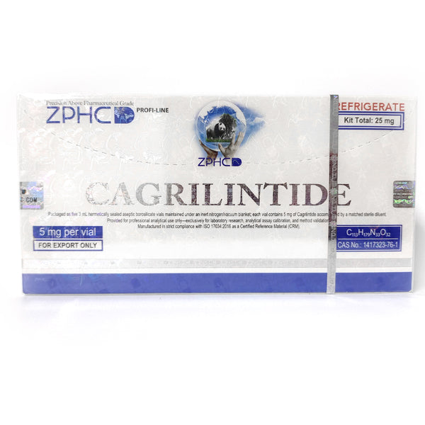 ZPHC Cagrilintide 5 mg x 1 vial - ADET FİYATI KUTU DEĞİLDİR.